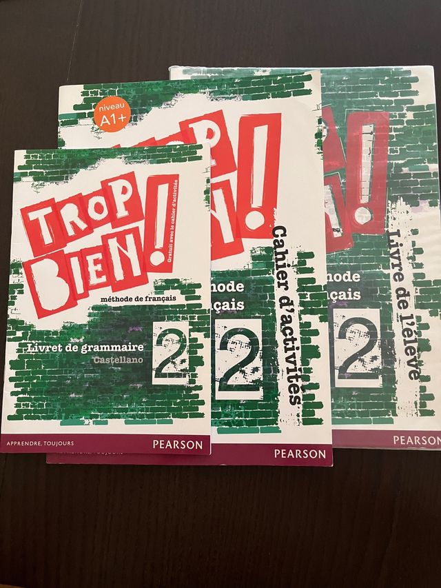 Libros de francés Trop Bien 2