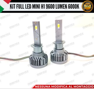 KIT LED H1 9600 LUMEN 55W 6000K CANBUS