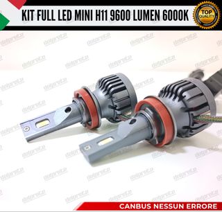 KIT LED H11 9600 LUMEN 55W 6000K CANBUS