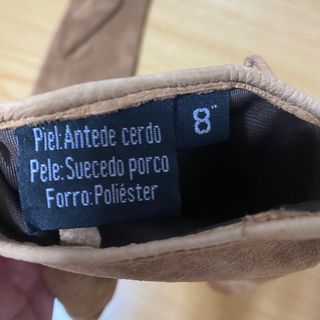 Guantes de ante