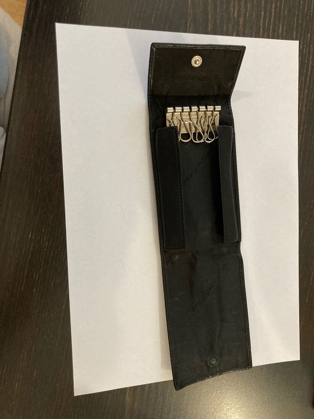 Portachiavi Piquadro in pelle