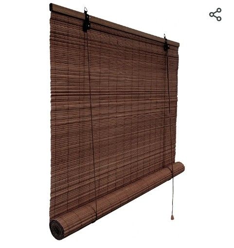 🎍Estor Enrollable 100% bambú 🎍