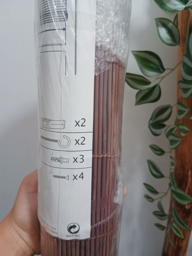 🎍Estor Enrollable 100% bambú 🎍