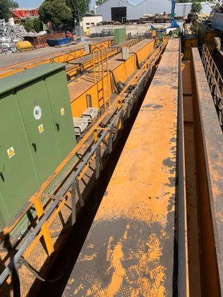 puente grua 23. metros de luz CON 2 CARROS