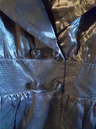 Chaqueta negra de vestir