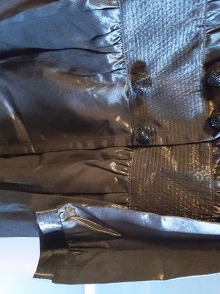 Chaqueta negra de vestir