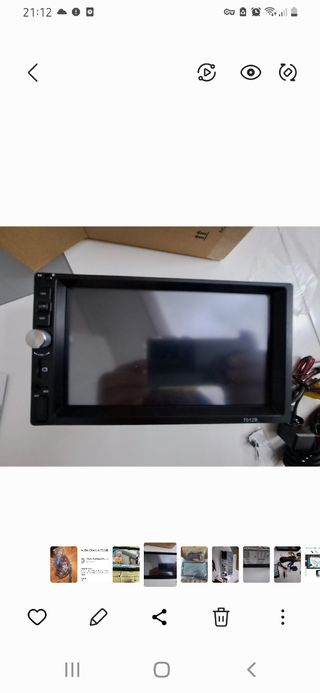 Radio de coche,pantalla táctil 2 DIN 2.