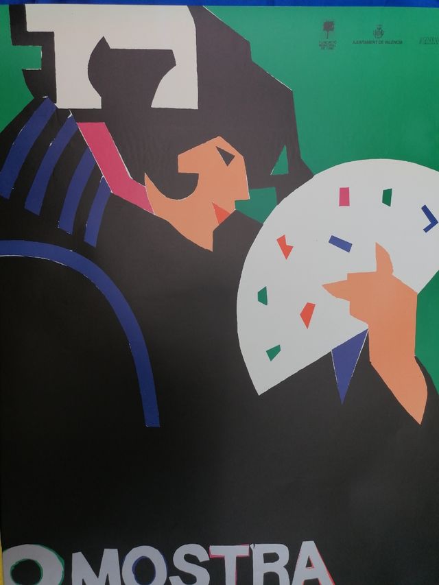 ARTE. MANOLO VALDES. CARTEL