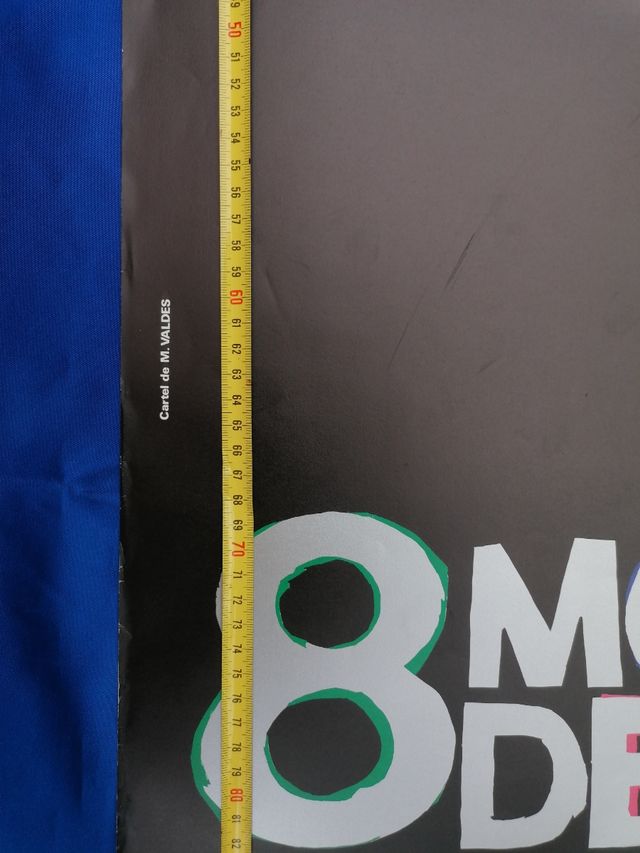 ARTE. MANOLO VALDES. CARTEL