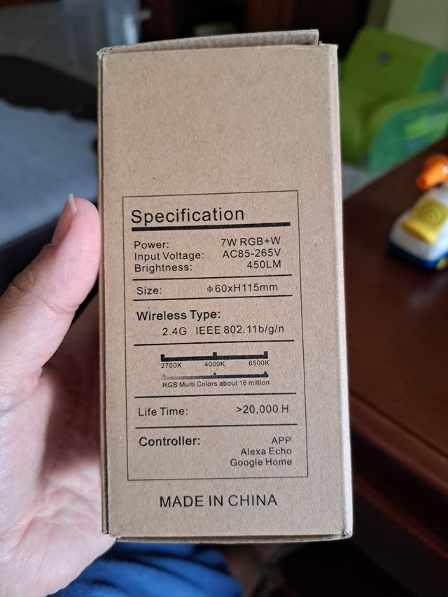 Bombilla inteligente