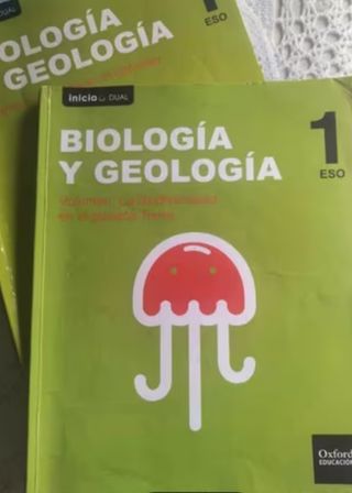 Libro biología y geología 1 eso varios trimestres
