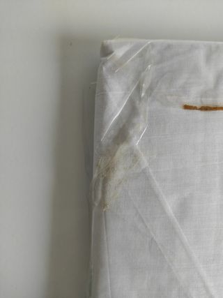 Sábana bajera blanca 135cm