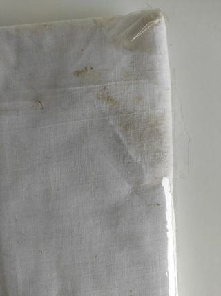 Sábana bajera blanca 135cm