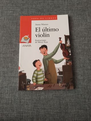 Libro lectura el último violín