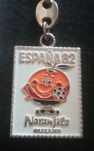 PINS Y LLAVERO MUNDIAL DE FÚTBOL' 82