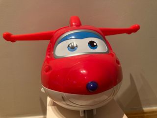super wings jett’s takeoff tower juguete niños