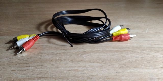 Cavo connettore 3 RCA - 3 RCA