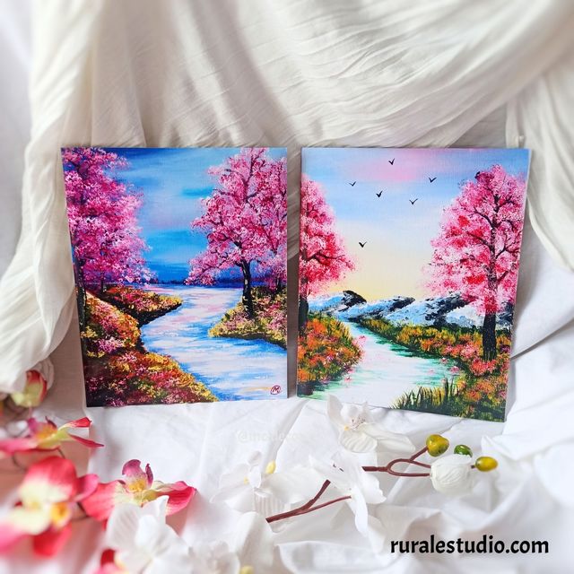 Lote de 2 cuadros decorativos N43 y N51 / Print