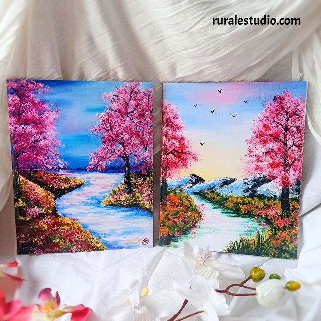 Lote de 2 cuadros decorativos N43 y N51 / Print