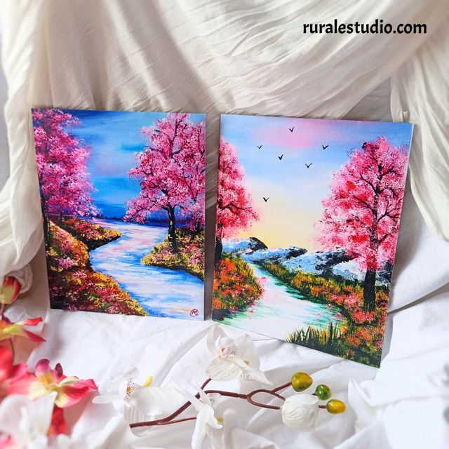 Lote de 2 cuadros decorativos N43 y N51 / Print