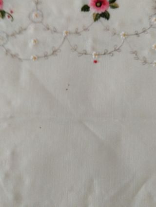 Tovaglietta thè ricamata . Vintage