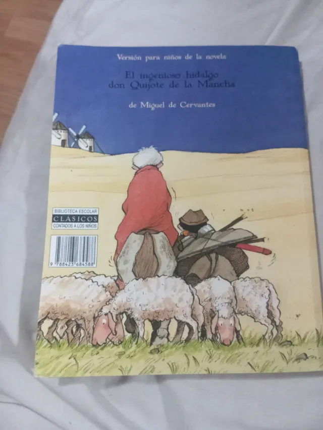 El Quijote contado a los niños