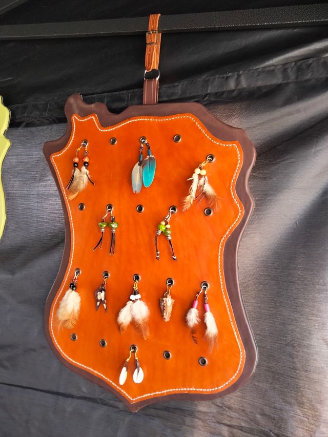 Pendientes artesanales