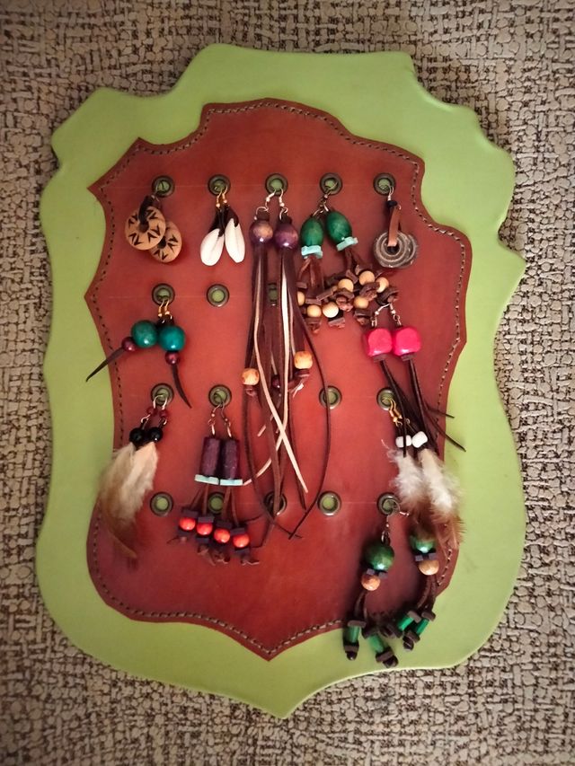 Pendientes artesanales