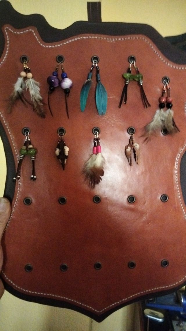 Pendientes artesanales