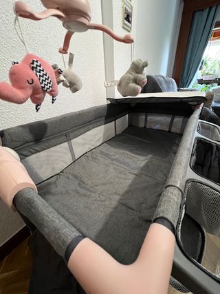 Cuna plegable de viaje - parque de juegos infantil