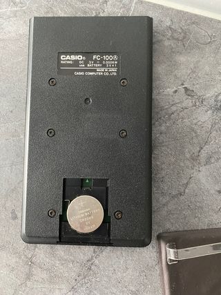 Calculadora financiera Casio FC-100