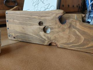 Mueble rústico, caja organizadora.