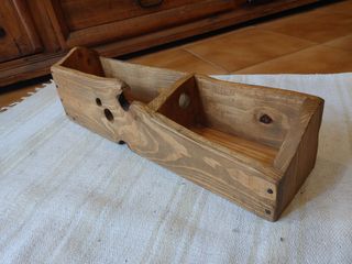 Mueble rústico, caja organizadora.