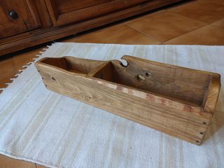 Mueble rústico, caja organizadora.