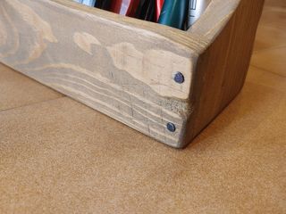 Mueble rústico, caja organizadora.