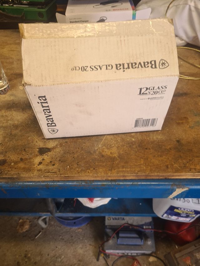 vasos y jarras de cristal nuevo