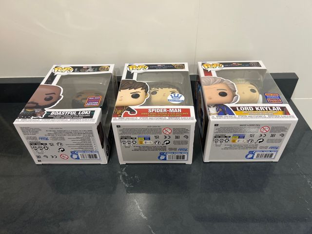 Pacote Marvel Funkos