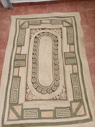 Alfombra de yute