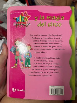 libro kika superbruja y la magia del circo