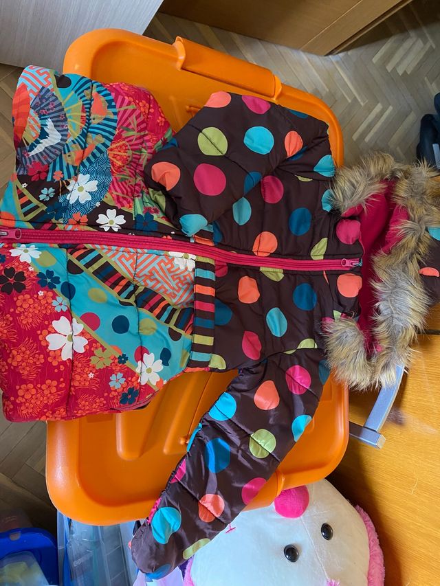 abrigo cakentito niña 3 años 98 cm