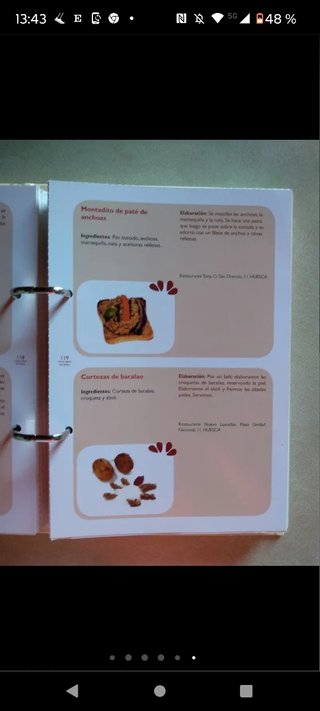 RECETARIO DE TAPAS DEL ALTOARAGÓN