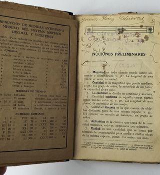 Aritmética año 1914