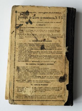 Aritmética año 1914