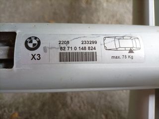 Baca y portabicicletas BMW X3