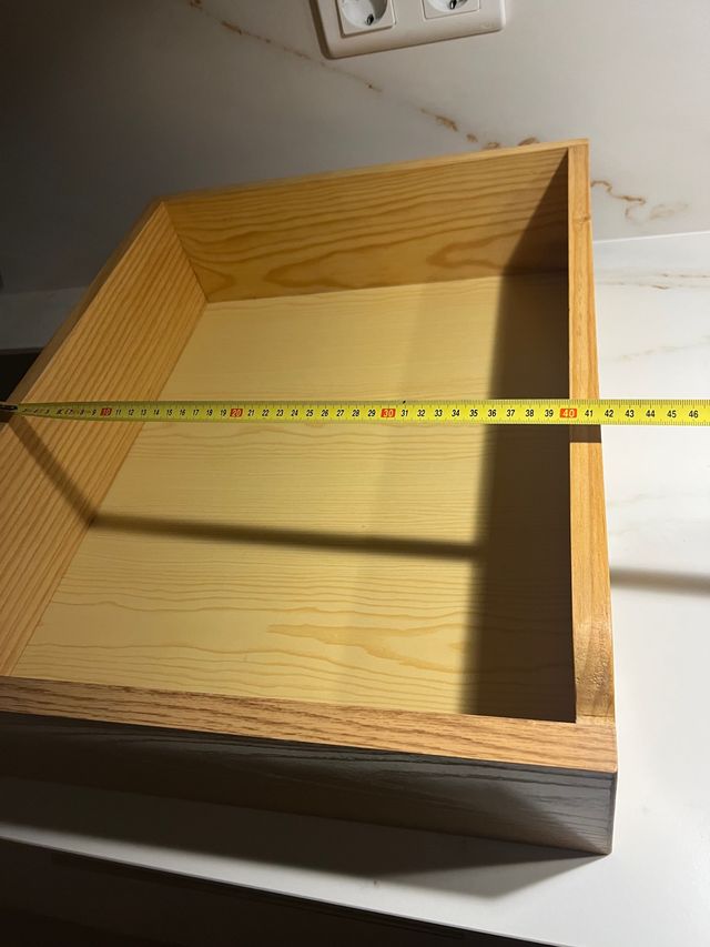 8 cajones para cajonera color  roble(precio * und)