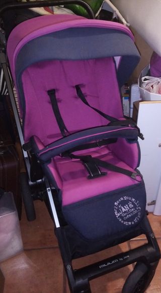 Cochecito bebé con sacos