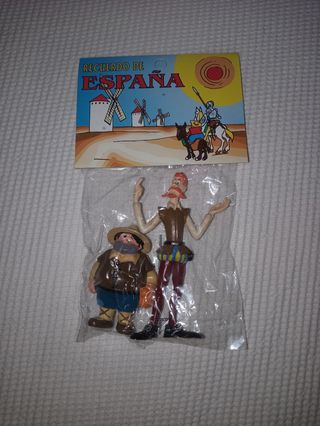 Figuras de pvc quijote y sancho