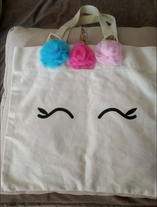 bolsa infantil unicornio