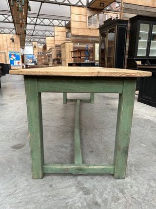 Mesa rústica provenzal madera maciza