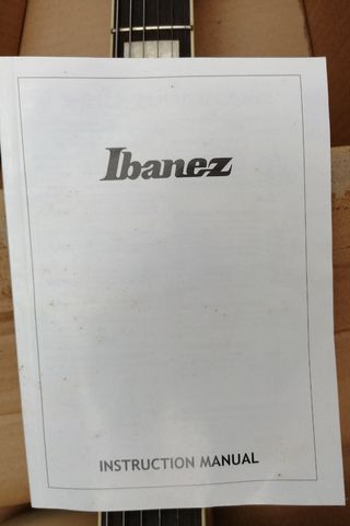 Guitarra eléctrica Ibanez... rebajada!
